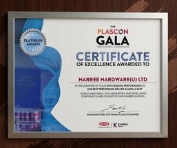 Plascon Platinum Award