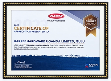 Plascon Bronze Award 2023